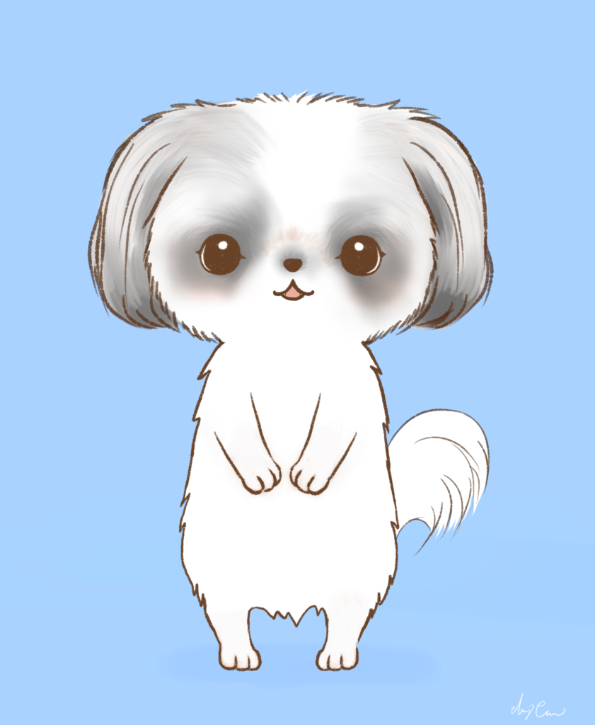 Hand-drawn caricature portrait of Bronx by Amy Caves